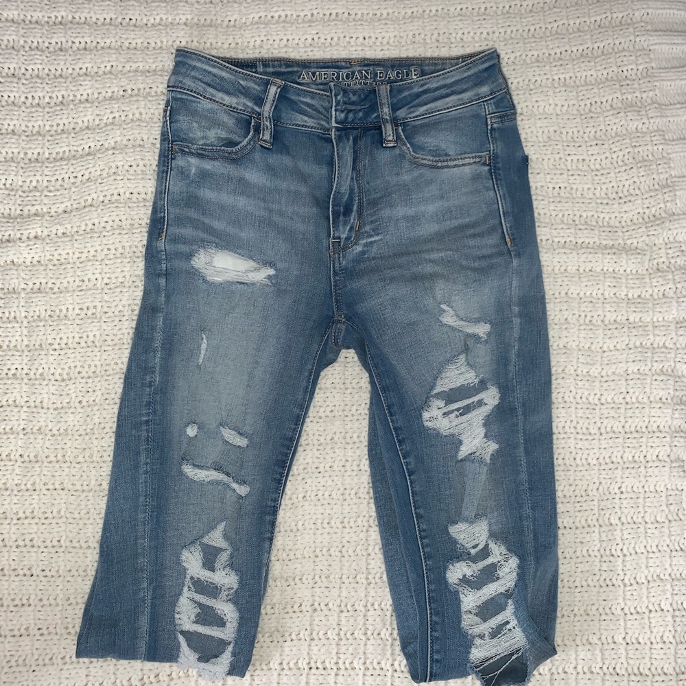 American Eagle Ripped Jeggings